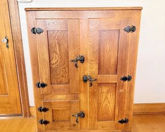 4 VintageWoodenStorageCabinetSouthwestHaciendaStyle