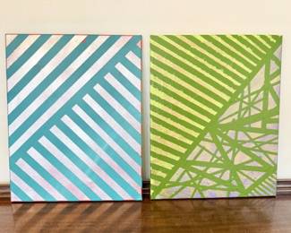 128 HangingSprayPaintCanvaWallArt