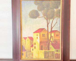 24 WoodFramedEuropeanVillageWallArtROMAMouldingCollectionPrint