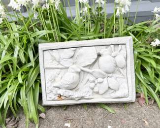 40 OutdoorCastConcreteGardenPlaque