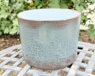 75 CrackleFinishCeramicPot