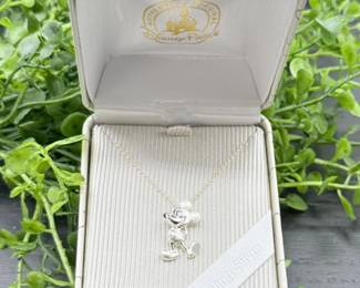 36 DisneyMickeyMouseSterlingSilverPendantCharm