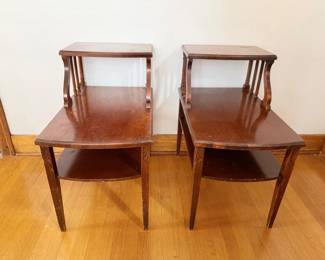 39 MidCenturyModernMersmanWoodenStepTables