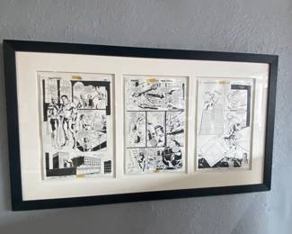 Original Superman illustration Published