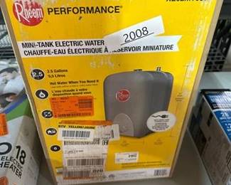 2.5 Gal. 120-Volt Plug-In MiniTank Point of Use Electric Water Heater