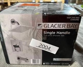 Modern Single-Handle 1-Spray Tub and Shower Faucet