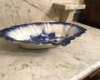 China - Flow Blue Bowl