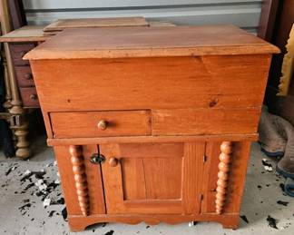 Antique Pine Dry Sink
