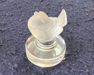 Opalescent Art Glass Bird
