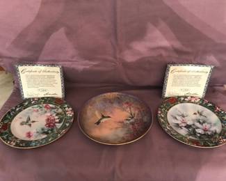 Hummingbird Plates