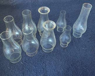 Glass Hurricane Globes