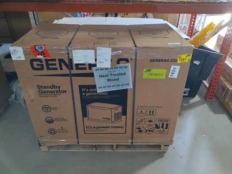 10,000 Watt - Dual Fuel Air- Cooled Whole House Home Standby Generator