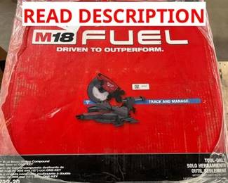 Milwaukee M18 Miter Saw
