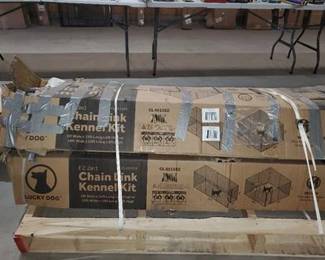 Chain Link All-Steel Kennel