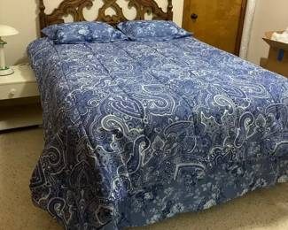 Full Size Bed Wood Head Frame