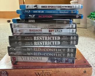 DVDs Some Blue Ray New In Plastic