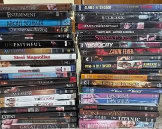 DVDs New Still Wrapped In Plastic