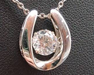 Sterling Pendant On Sterling Chain