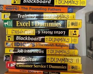 For Dummies And Complete Idiots Book Lot