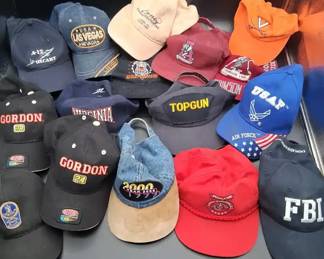 16 Vintage Baseball Caps I Cliding Jeff Gordon, Year 2000 Freddie Mac And FBI Citizens Academy