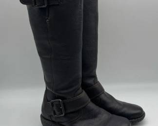 B.O.C. Womens Tall Riding Boot Size 6 brown