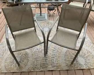 Set Of 2 Patio Chairs