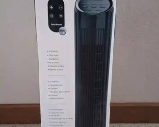 Omni Breeze Tower Fan With Remote New In Box