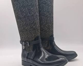 Michael Kors Tall Rainboots Size 6 like new