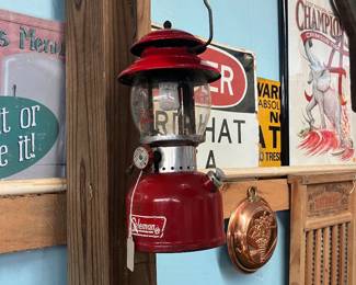 Red Coleman lantern 
