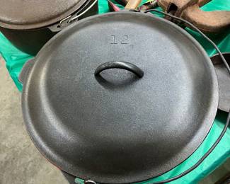 Cast iron pots