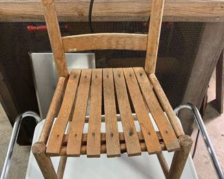 Oak Childs chair