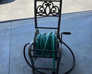 159 decorativemetalgardenhosereelcart
