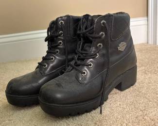 062 harleydavidsonwomensblackleatherla