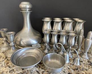 145 vintagepewtertablewarelot