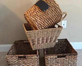 005 setof4wovenstoragebaskets