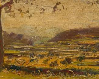Jose Vives-Atsara, Early Landscape, 1942