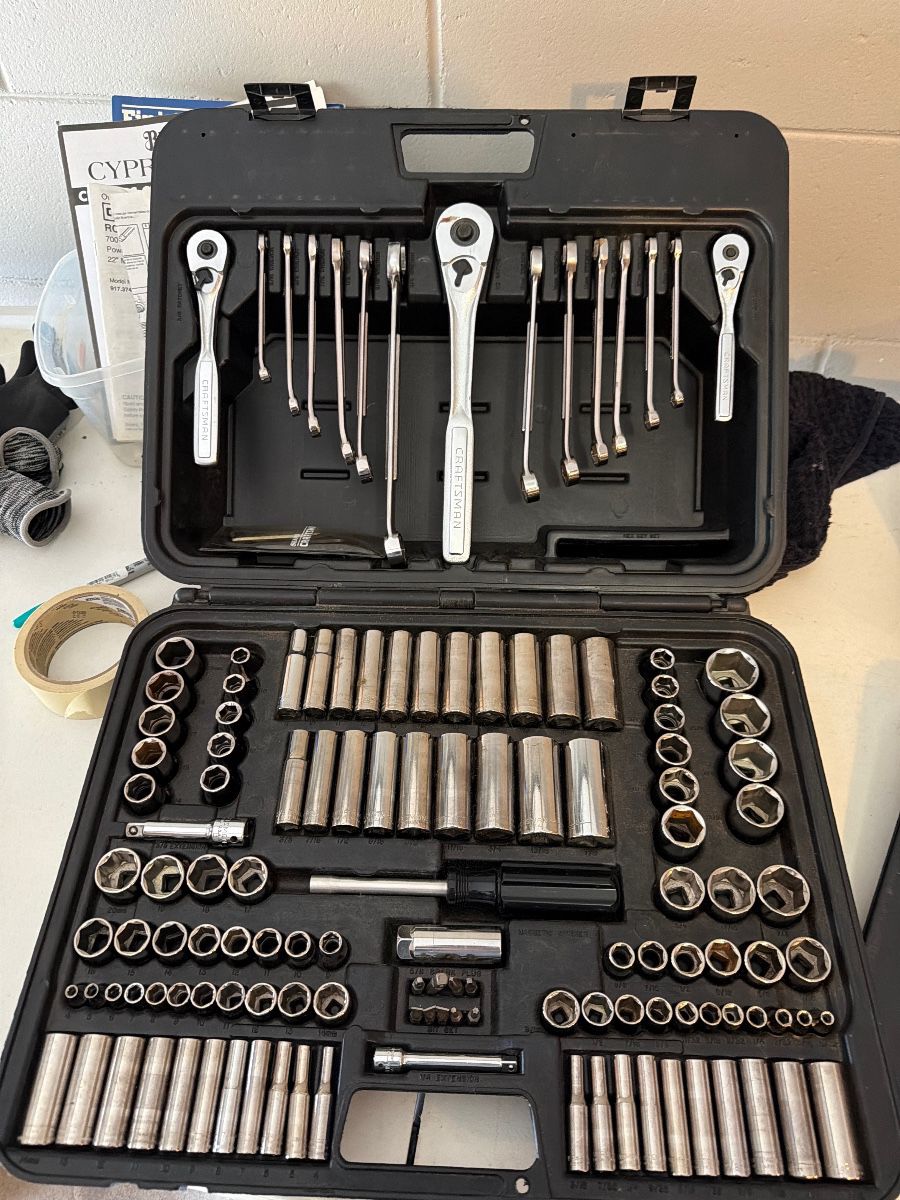 Vintage Craftsman 144 Piece Mechanics Tool Set: USA made