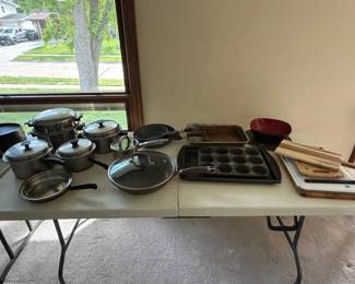 Pots and pans, cooking gear