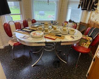 Vintage Kitchen Table 