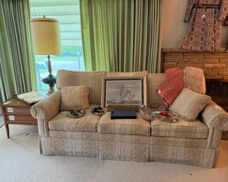 Ethan Allen Upholstered Sofa 