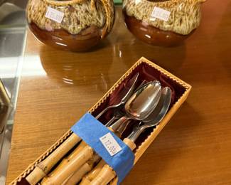Wood Handled Silverware