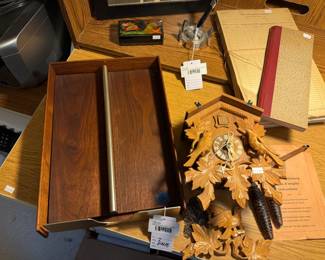 MCM Wood Letter Holder 