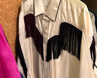 Western fringed cowboy shirt