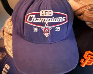 Vintage AFC Champions cap and sports hats