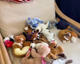 Pile of stuffed animals