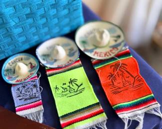 Mexican souvenir mini sombreros