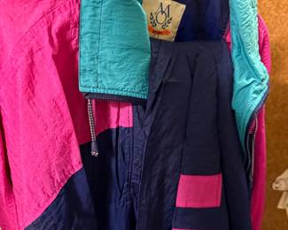 Vintage 1990s colorblock ski jacket
