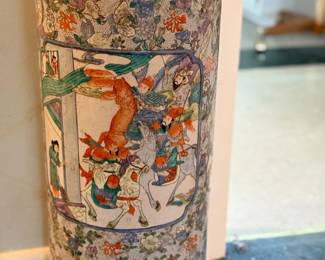 Chinese porcelain umbrella stand