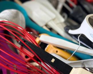 Assorted kitchen utensils and gadgets