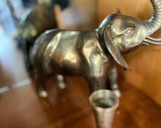Brass elephant figurine